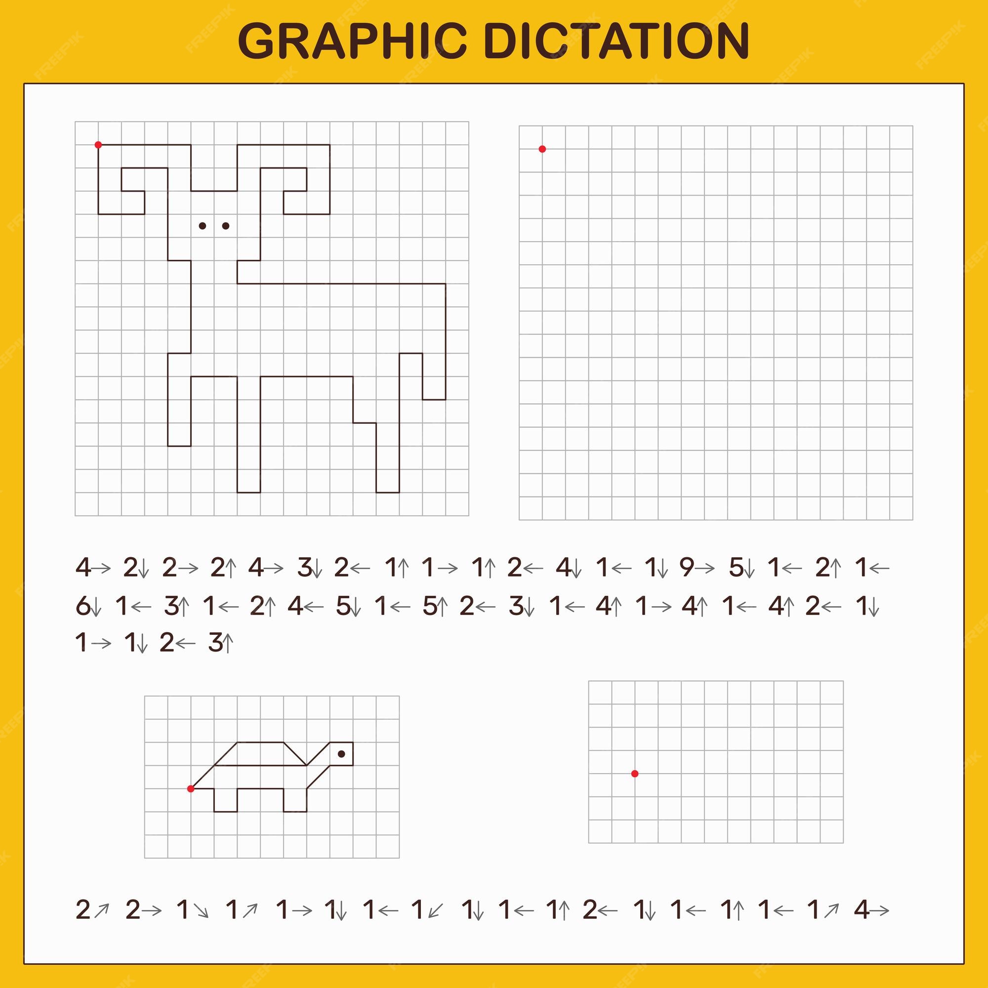 Vetores de Ditado Gráfico Jogo Educativo Para Crianças