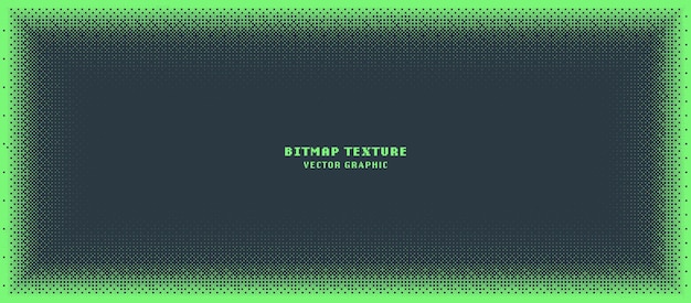 Dither Pattern Bitmap Texture Vector Frame Halftone Gradient Abstraction 8 Bit Pixel Art Retro Styled Video Arcade Game Green Screensaver Glitch Screen With Flicker Pixels Effect Panoramic Backdrop