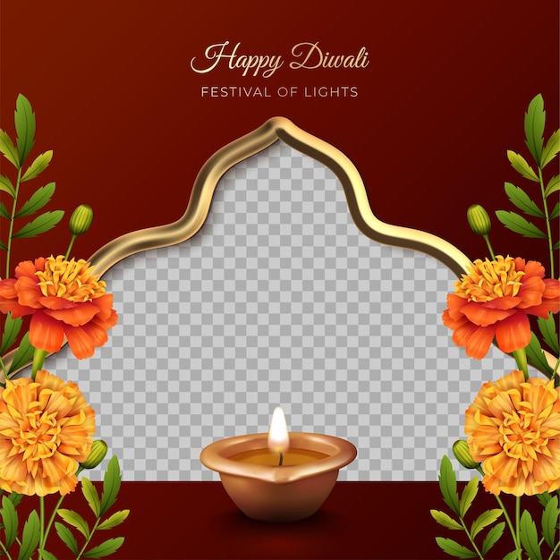 Diwali festival card