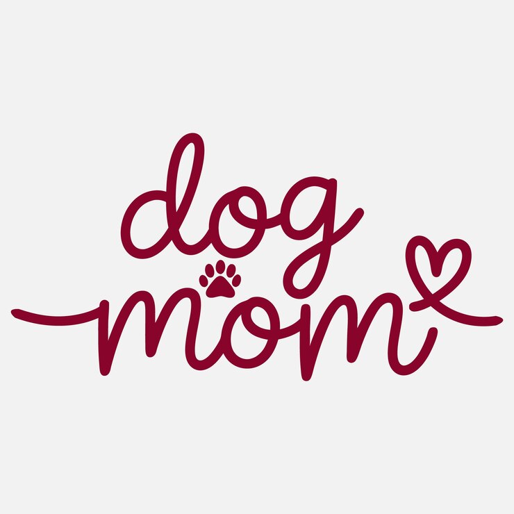 Vetor dog mom t-shirt design coquette senior mom bow classe de 2025