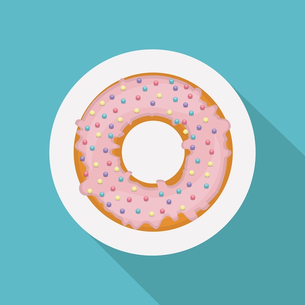 Donuts shop design digital