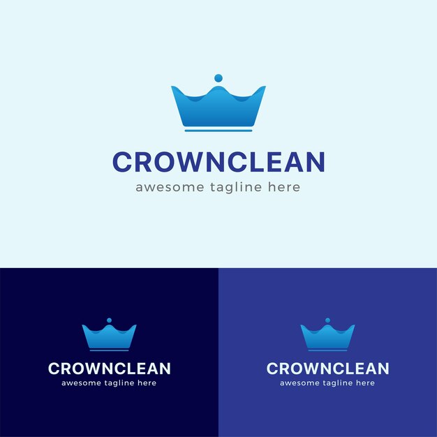 Download Grátis De Modelos De Logotipo De Coroa De Lavanderia Para.