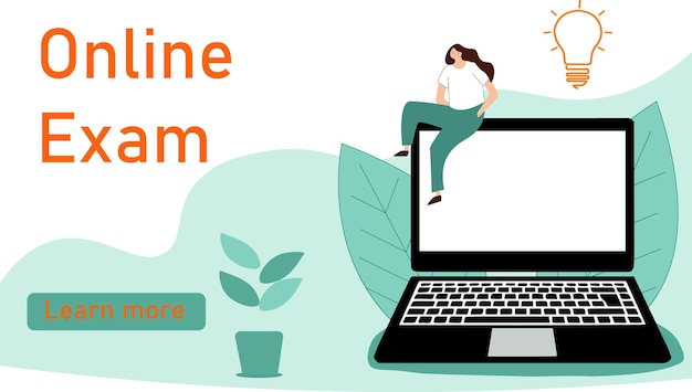 E-learning educação on-line conceito de curso on-line ensino à distância em casa