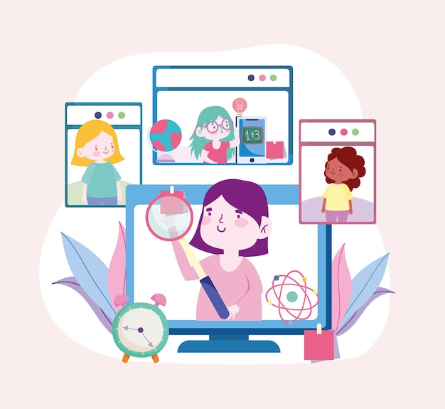 E-learning educacional online