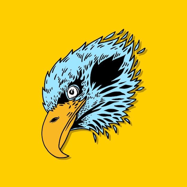 Eagle head para logotipo e arte