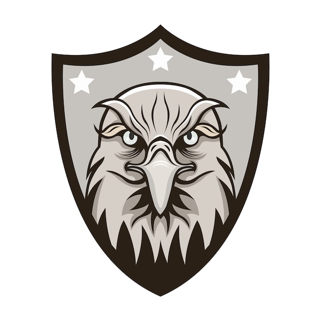 Eagle logo mascote design