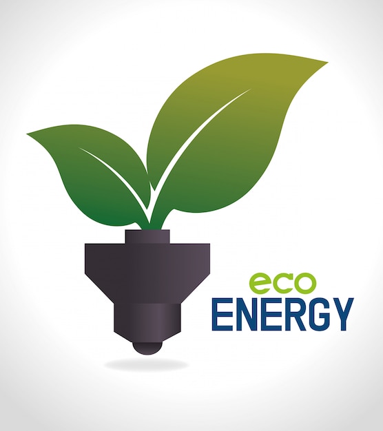 Eco energia verde