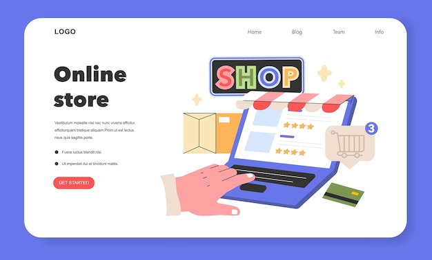 Ecommerce facilidade conceito mãos finalizar uma compra on-line destacando a conveniência do digital