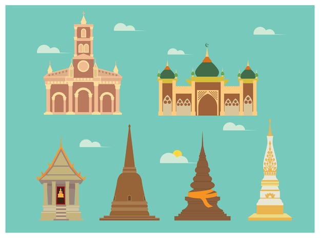 Edifícios Religiosos da Ásia