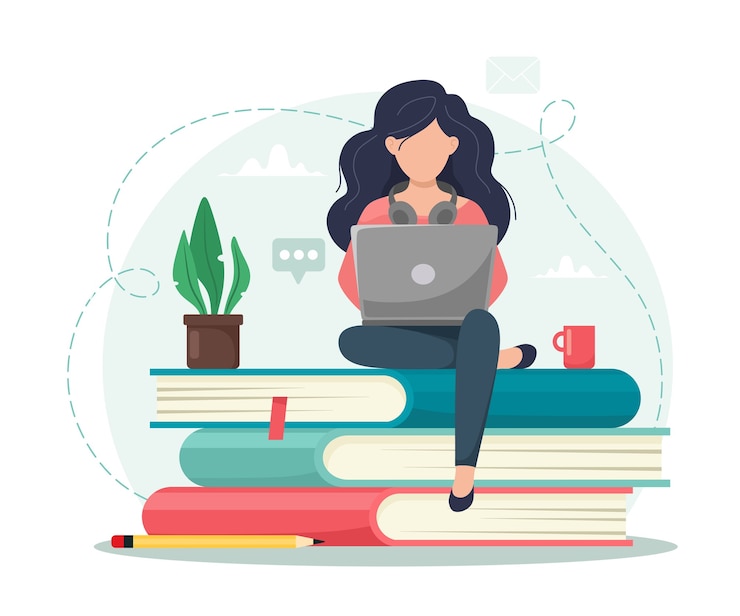 Educação online.