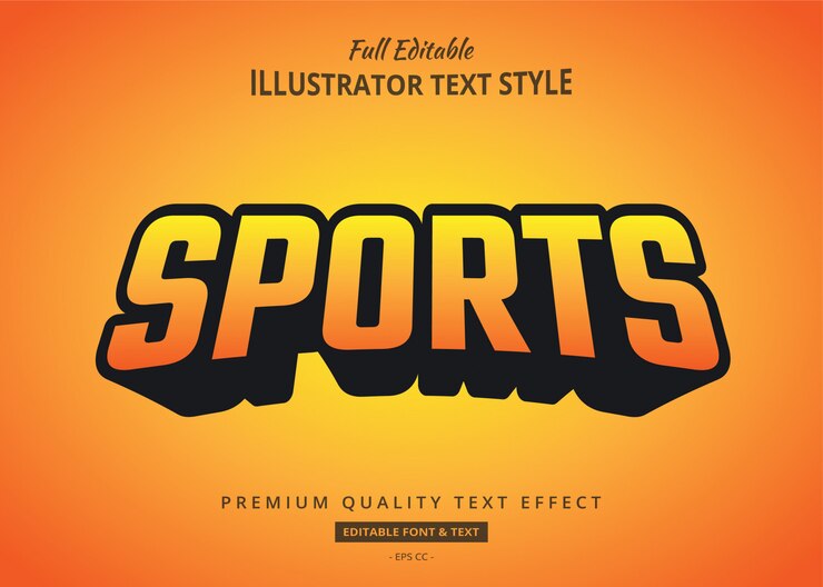 Efeito de estilo de texto
