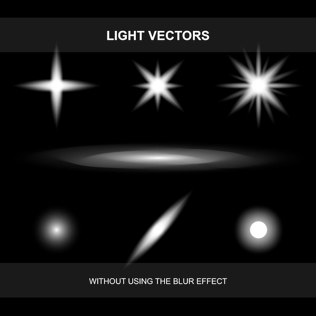 efeito de luz