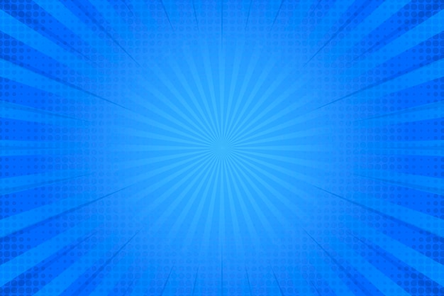 Efeito de meio-tom em fundo azul