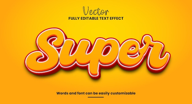 Efeito de texto 3D super editável