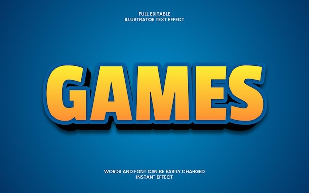 efeito de texto de jogos
