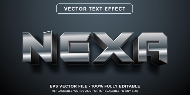 Efeito de texto editável em estilo de sombra pesada