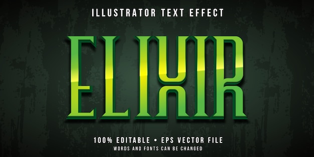 Efeito de texto editável - estilo de título de filme de ficção científica
