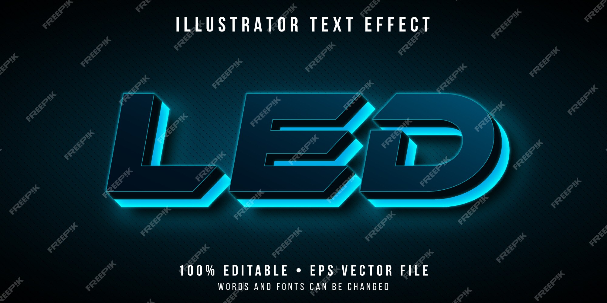 A criatura  LED – Letras / Tecnologias De Edição