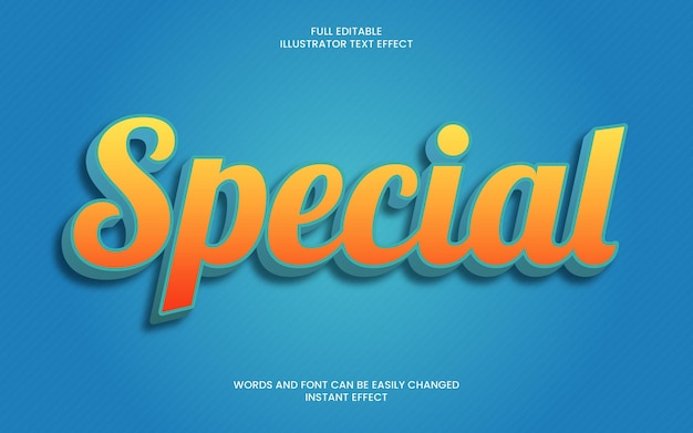 Efeito de texto especial