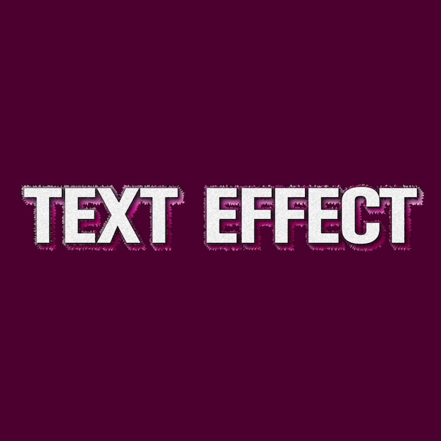Vetor efeito de texto vetorial editável letras modernas tipografia estilo de fonte