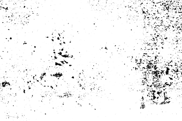 Efeito grunge preto sobreposição de textura de vetor. fundo abstrato.