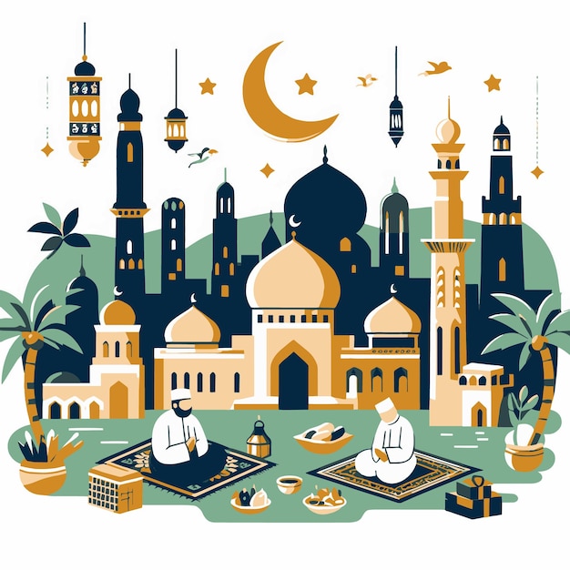 Eid al Fitr Clip Art 4 (em inglês)