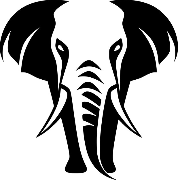 Vetor elefante logotipo vetorial de alta qualidade ilustração vetorial ideal para gráfico de camiseta