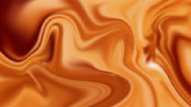 Vetor elegante fundo de textura de caramelo quente fundo de cetim - tecido de seda ondulado