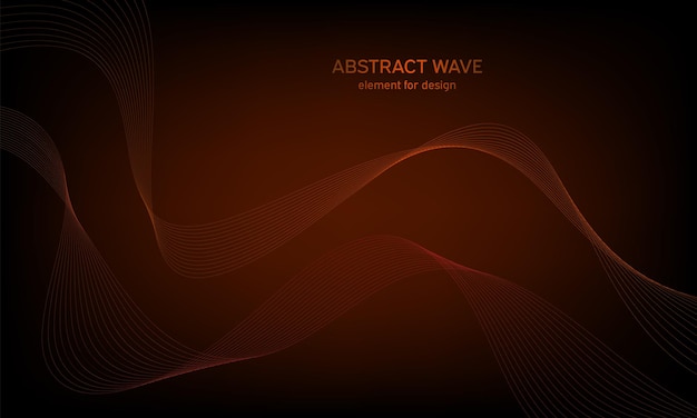 Elemento de onda abstrato