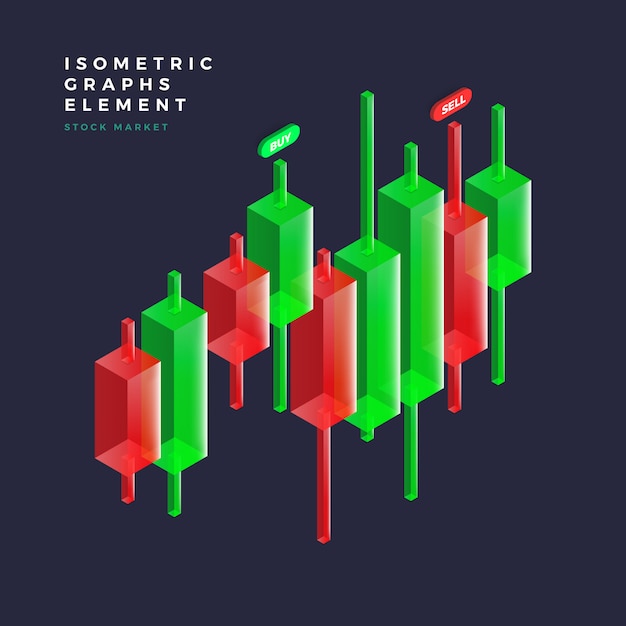 Elemento gráfico isométrico