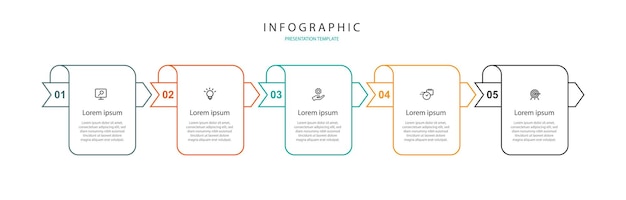 Elemento vetorial infográfico