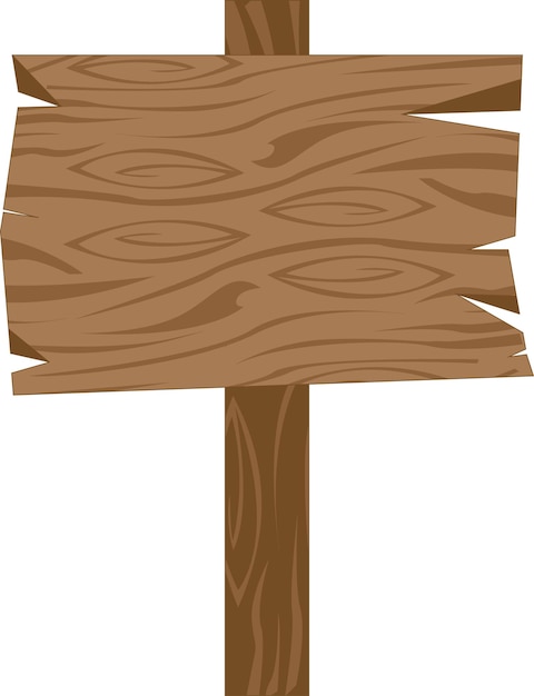 Elementos de design de placas de madeira