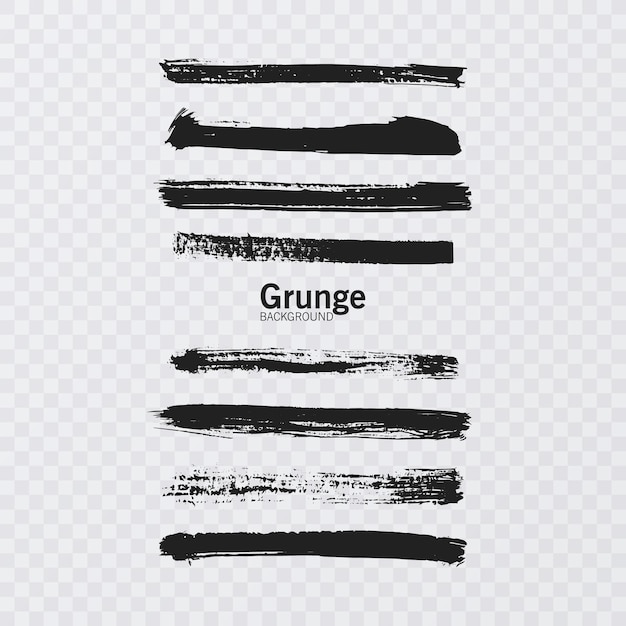 Elementos de design grunge Vetor de coleção de splat grunge de tinta