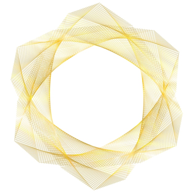 Elementos de design Onda de muitas linhas brilhantes Listras onduladas de brilho vertical abstrato no fundo branco isolado Arte de linha criativa Ilustração vetorial EPS 10 estilo art déco para convite de casamento