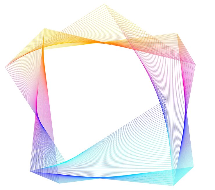Vetor elementos de design onda de muitas linhas roxas círculo anel listras onduladas verticais abstratas no fundo branco isolado ilustração vetorial eps 10 ondas coloridas com linhas criadas usando a ferramenta blend