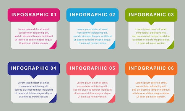 Elementos de infográfico de negócios modernos em design plano. Ilustração vetorial.