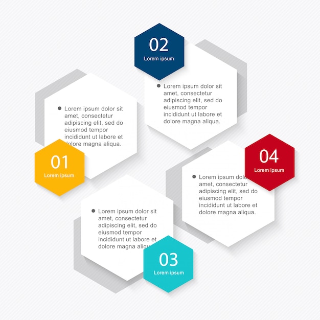 Elementos de infográfico em estilo moderno plano empresarial.