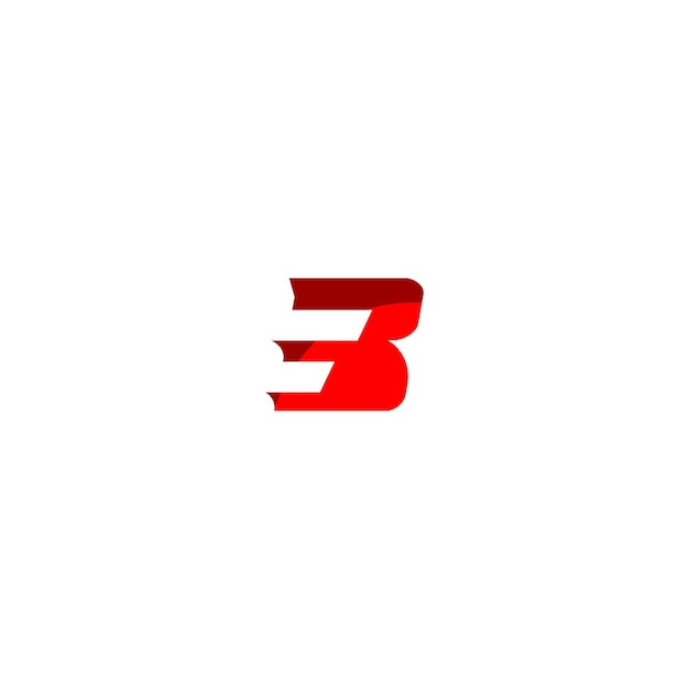 Vetor elementos de modelo de design de logotipo de letra fb bf logotipo de letra de alfabeto digital abstrato moderno