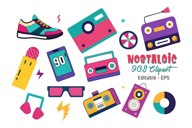 Elementos nostálgicos dos anos 90