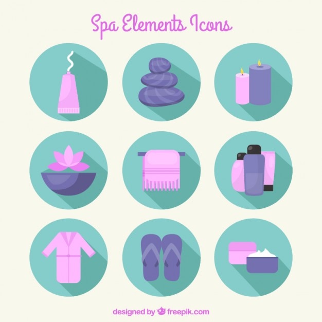 Elements Spa ícones