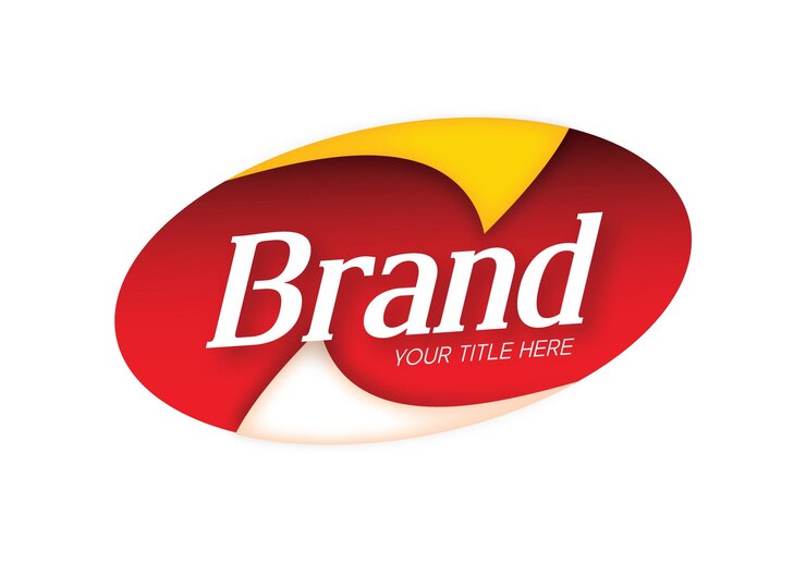 Vetor eleve a embalagem do seu produto com o design de logotipo de um especialista