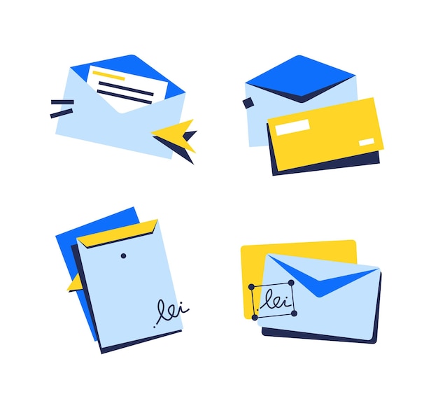 Email and messagingemail marketing campaignflat design icon ilustração vetorial