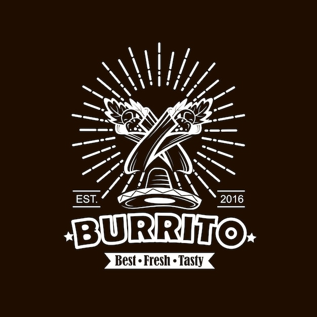 emblema com burrito