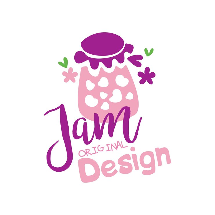 Vetor emblema de design de logotipo original para confeitaria loja de doces restaurante bar café menu doce loja vetor ilustração isolado em um fundo branco