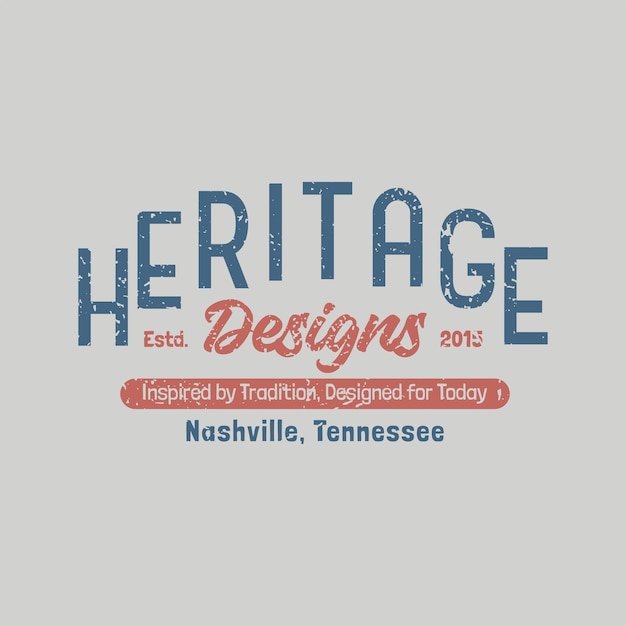 Emblema do logotipo do estúdio de design gráfico vintage