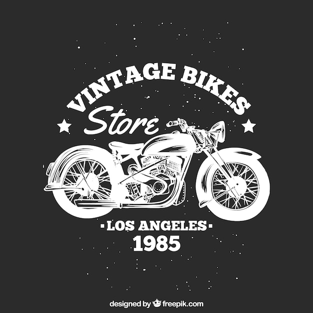 Emblema moto vintage