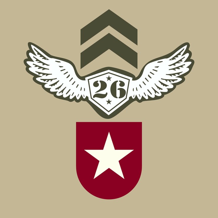 Vetor emblema vetorial de design para camisetas impressas e bordados
