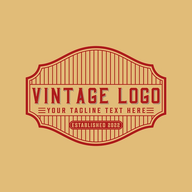 Vetor emblemas antigos. sinal vintage, emblema retrô premium e logotipo, moldura, conjunto de etiquetas