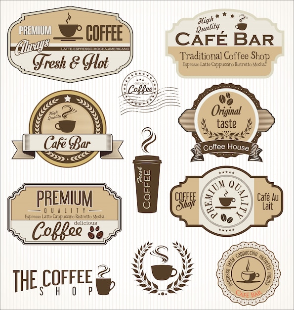 Emblemas de café