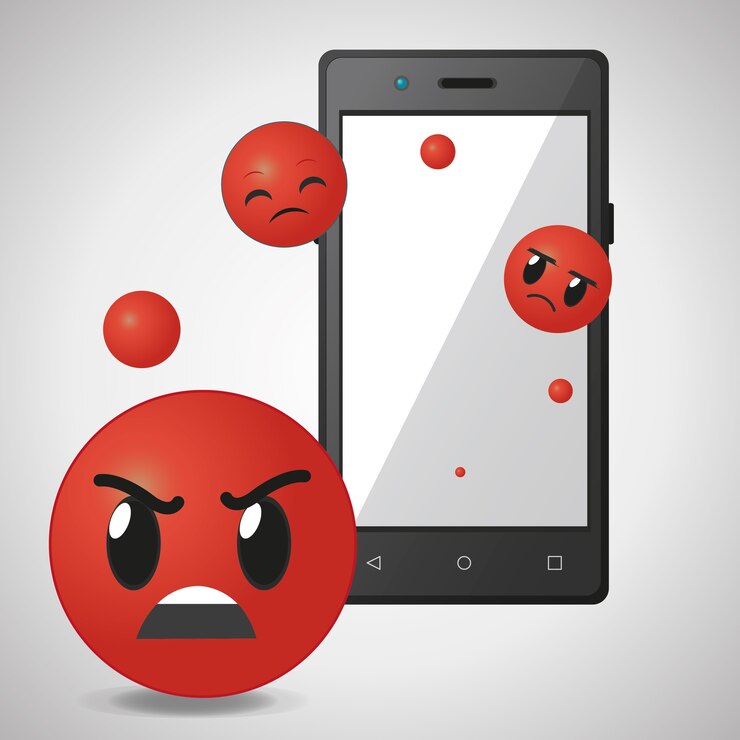 Vetor emoticon das redes sociais